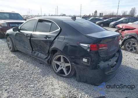 2015 Acura Tlx V6 Advance из США, поврежденный, VIN 19UUB3F74FA002498